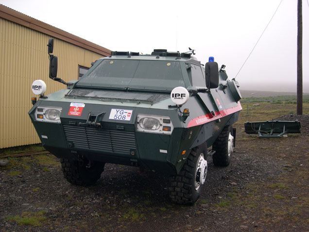 vehiculo de rescate sobre chasis de Unimog