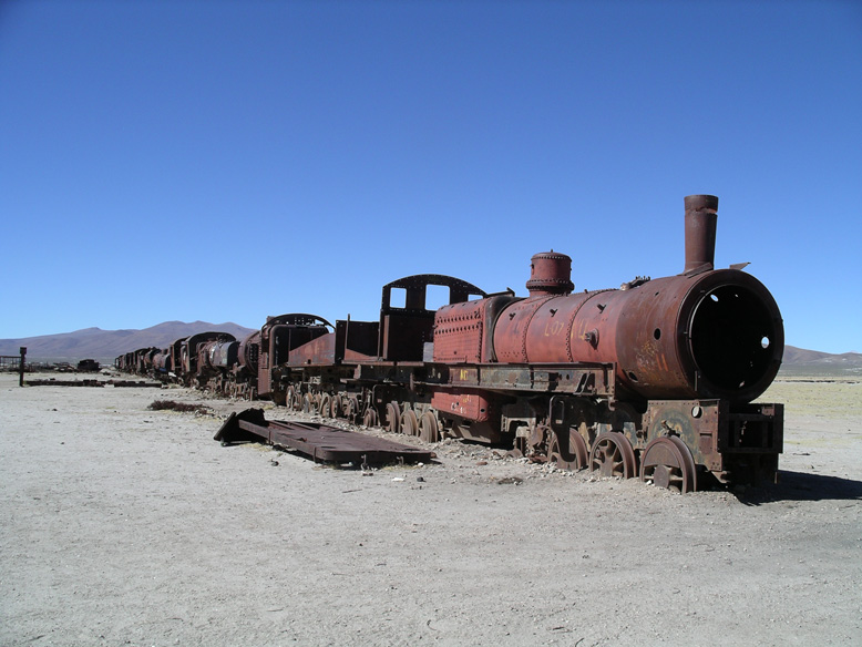 cementerio de trenes