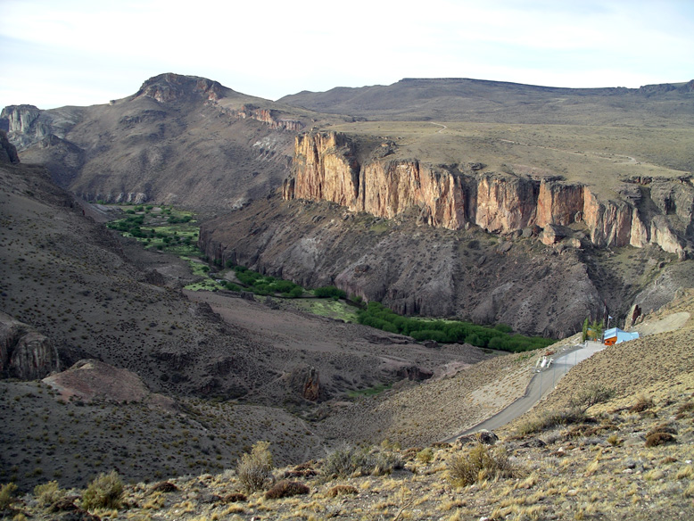 vista desde nuestro área de pernocta