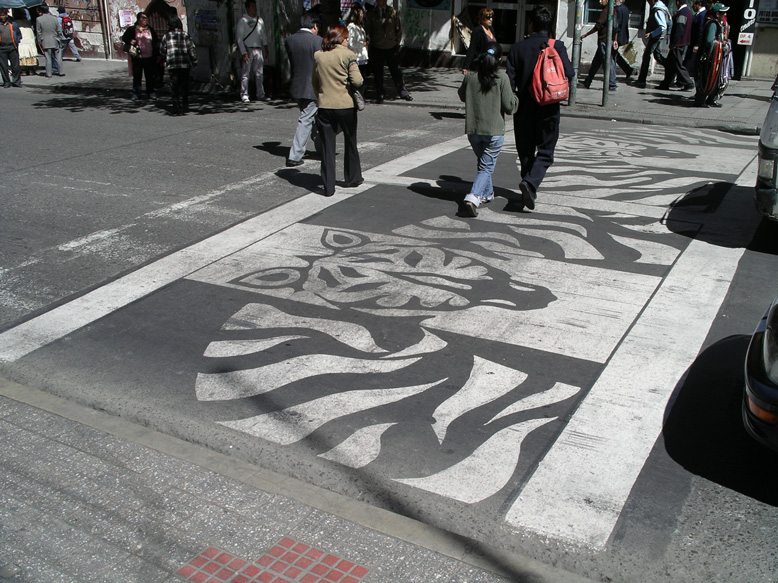 esto si es un paso de cebra en todo su sentido de la palabra